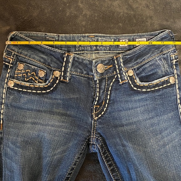 Miss Me Women's Dark Blue Irene Boot Cut Jeans - Picture 4 of 6